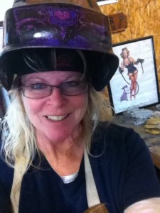 Debra Montgomery, woman welder